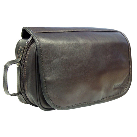 AsdruMark Dark Brown Hanging Wash Bag