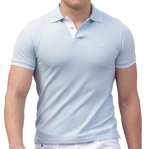 AsdruMark Polo Shirt Powder Blue